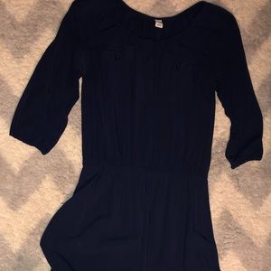 Navy blue dress